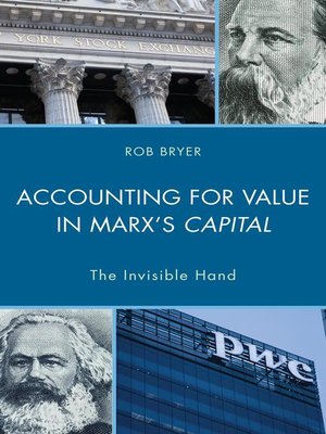 cover image of Accounting for Value in Marx's Capital